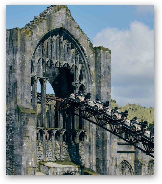 Fantastical roller coaster experience at Hagrid’s Magical Creatures Motorbike Adventure at Universal’s Islands of Adventure(TM)